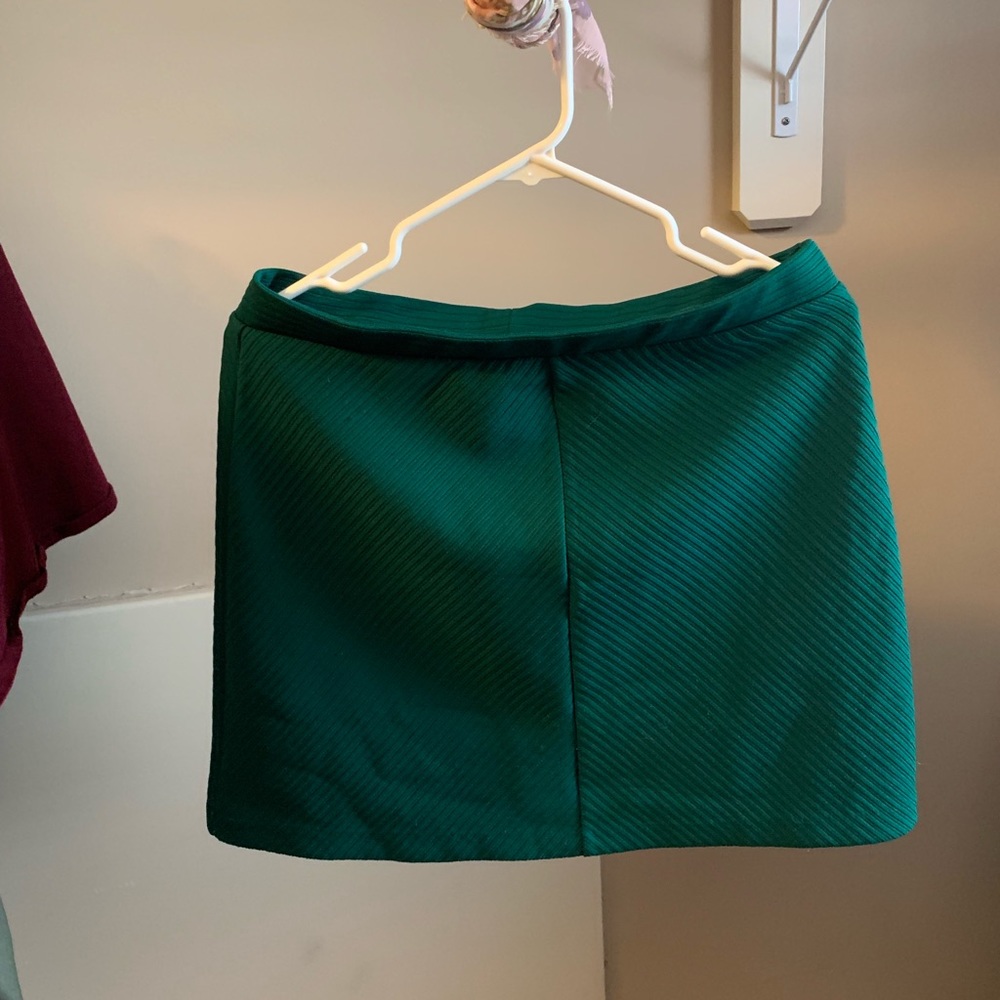 Green Mini Skirt